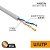 кабель витая пара u/utp кат.5e 2х2х24awg solid cca pvc сер. (м) proconnect 01-0022-3 от магазина Штепсель и батарейка.