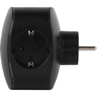 разветвитель 3-м sp-3e-3usbac-b + 3 usb a+c с заземл. со шторками 16а чер. эра б0069082 от магазина Штепсель и батарейка. - фото_3