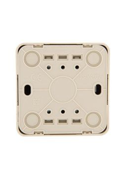 выключатель 2-кл. 1п оп viola 10а ip20 с подсветкой крем. lezard 751-0300-112 от магазина Штепсель и батарейка. - фото_2