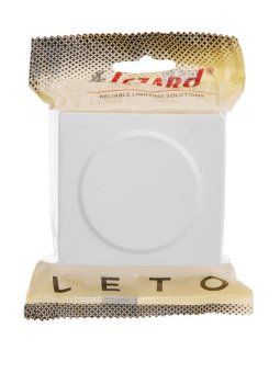 розетка 1-м оп leto с заземл. с крышкой leto пбт бел. lezard 752-0200-123b от магазина Штепсель и батарейка. - фото_2