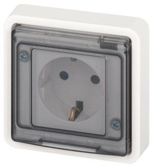 розетка эксперт 11-2521-01 2p+e ip55 16а-250в су бел. эра б0063259 от магазина Штепсель и батарейка.