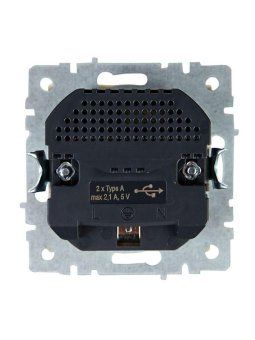 розетка brite рюш10-1-бркр 16а с usb a+a 2.1а с заземл. защ. шторки механизм беж. iek br-r14-16-u21-d21-k10 от магазина Штепсель и батарейка. - фото_3