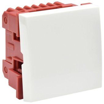 выключатель 1-кл. 2мод. сп 10а ip20 вко-21-00-п бел. primer iek ckk-40d-vo2-k01 от магазина Штепсель и батарейка.