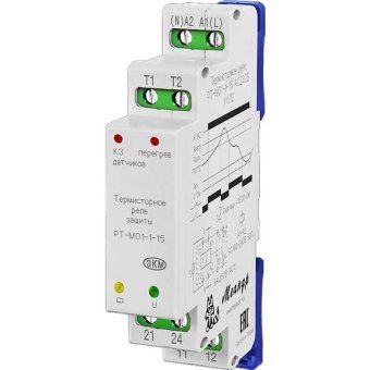 реле защиты двигателя термисторное рт-м01-1-15 ухл4 230в ac меандр a8302-16939183 от магазина Штепсель и батарейка.