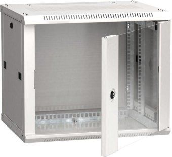 шкаф 19дюйм linea w 6u 600х450мм настен. стекл. дверь ral7035 itk lwr3-06u64-gf от магазина Штепсель и батарейка.