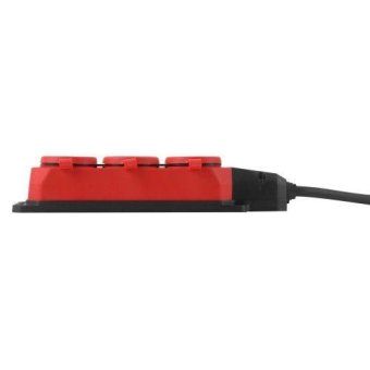 удлинитель 3х20м с заземл. ip44 кг 3х1.5 каучук uk-3e-3x1.5-20m-ip44(kg) эра б0057581 от магазина Штепсель и батарейка. - фото_4