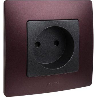 розетка 1-м сп etika 16а ip31 250в 2p без заземл. защ. шторки немецк. стандарт винтов. клеммы механизм антрацит leg 672634 от магазина Штепсель и батарейка. - фото_7