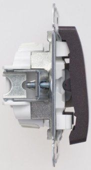 переключатель перекрестный 1-кл. сп glossa 10а ip20 (сх. 7) 10ax механизм шоколад. se gsl000871 от магазина Штепсель и батарейка. - фото_3