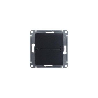 выключатель 2-кл. сп glossa 10а ip20 (сх. 5а) 10ax с подсветкой механизм антрацит se gsl000753 от магазина Штепсель и батарейка. - фото_6