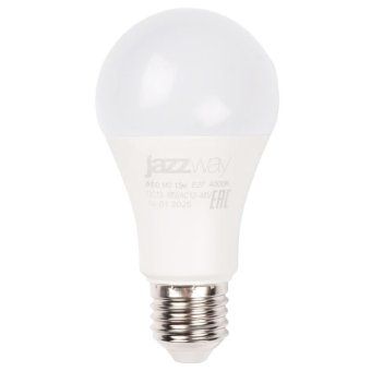 лампа светодиодная низковольтная pled-a60 mo 15вт 4000к холод. бел. e27 12-48в ac/dc pro jazzway 5050563 от магазина Штепсель и батарейка.