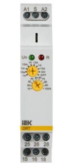 реле задержки выключения ort 2 контакта 230в ac iek ort-b2-ac230v от магазина Штепсель и батарейка.