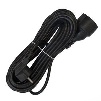 удлинитель-шнур 1х10м с заземл. 16а ip20 пвс 3х1 черн. domtok 2360 от магазина Штепсель и батарейка.