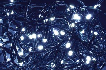 гирлянда "нить" 5м 50led бел. ip20 провод зел. 230в с контроллером 8 режимов iek lgdb110-2-050-05-g-s-20 от магазина Штепсель и батарейка.