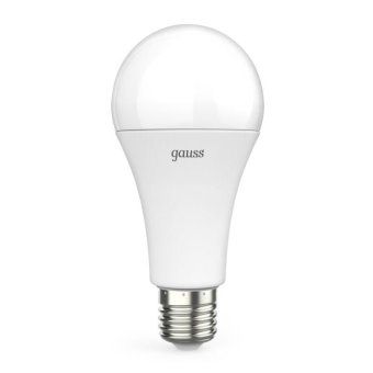 лампа светодиодная black 22вт a70 грушевидная 3000к тепл. бел. e27 1900лм gauss 102502122 от магазина Штепсель и батарейка. - фото_5