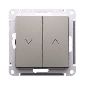 выключатель для жалюзи 2-кл. atlasdesign 10а механизм шампань se atn000519 от магазина Штепсель и батарейка. - фото_3