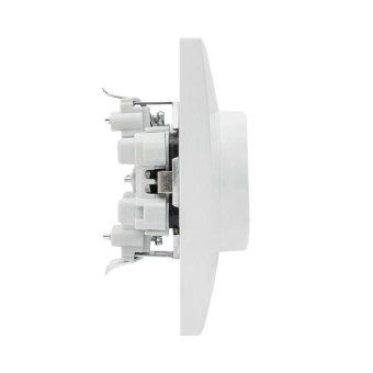 розетка 2-м сп валенсия 16а ip20 с заземл. защ. шторки бел. proxima ekf ewr16-128-10 от магазина Штепсель и батарейка. - фото_4