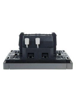 выключатель перекрестный 1-кл. сп forte&piano 10а fp512 сталь iek fp-v13-0-10-1-k46 от магазина Штепсель и батарейка. - фото_5