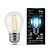 лампа светодиодная филаментная black filament 9вт p45 шар 4100к нейтр. бел. e27 710лм gauss 105802209 от магазина Штепсель и батарейка.