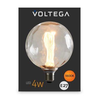 лампа светодиодная филаментная loft 271 g125fce 4вт 1800к e27 voltega 8545 от магазина Штепсель и батарейка. - фото_6