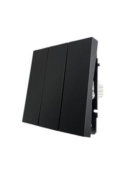 выключатель 3-кл. сп zima ip20 10а безвинт. зажим черн. бархат lezard 704-4288-109qc от магазина Штепсель и батарейка. - фото_5