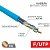 кабель витая пара f/utp кат.6 4х2х23awg solid pvc indoor син. (м) rexant 01-0147 от магазина Штепсель и батарейка.