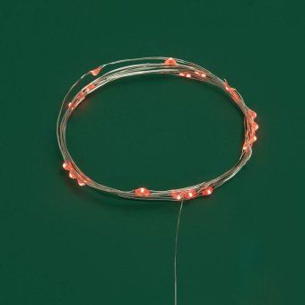 гирлянда светодиодная "роса" 5м 50 led оранж. ip20 2хаа (в комплект не входят) neon-night 302-061 от магазина Штепсель и батарейка. - фото_2