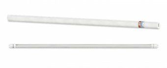 лампа светодиодная led-t8-п-pro 20вт трубчатая с двухсторонним цоколем прозрачная 6500к холод. бел. g13 2000лм 230в 1200мм неповоротн. in home 4690612031002 от магазина Штепсель и батарейка.