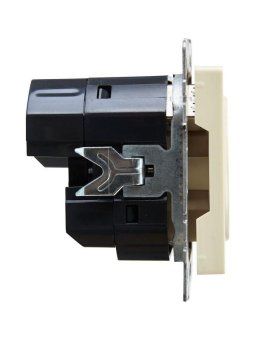 розетка brite рюш10-2-бркр 16а с usb a+a 3.1а с заземл. защ. шторки механизм беж. iek br-r14-16-u21-d31-k10 от магазина Штепсель и батарейка. - фото_3