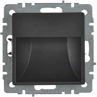подсветка светодиодная brite встраив. пл20-брч механизм черн. iek br-fl20-k02 от магазина Штепсель и батарейка. - фото_2