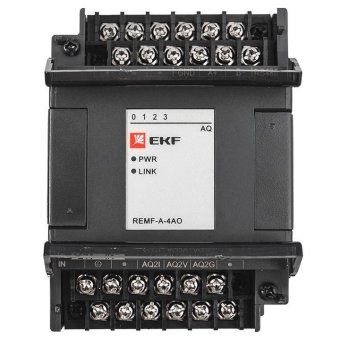 модуль аналогового вывода remf 4 pro-logic (без поверки) ekf remf-a-4ao от магазина Штепсель и батарейка. - фото_4