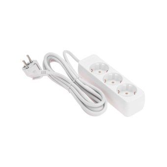 удлинитель 3 гнезда 3м 3х0.75кв.мм с/з бел. proconnect 13-4209 от магазина Штепсель и батарейка.