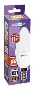 лампа светодиодная pled-sp 11вт c37 4000к нейтр. бел. e14 230в/50гц jazzway 5019188 от магазина Штепсель и батарейка. - фото_2
