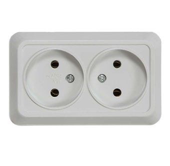 розетка 2-м оп bolleto 7102 16а ip20 бел. asd / in home 4680005959822 от магазина Штепсель и батарейка.