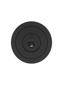 розетка компьютерная сп osen rj45 кат.6 механизм черн. бархат lezard 743-4288-140 от магазина Штепсель и батарейка. - фото_4