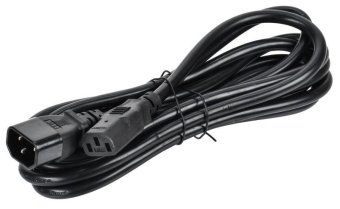 кабель электропитания pdu 3х1.5 3м с разъемами с13-c14 itk pc-c13c14-3m от магазина Штепсель и батарейка.