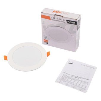 светильник светодиодный pled dl7 wh downlight 10вт 4000к 120х26мм ip54 дво встраив. pro jazzway 5042520 от магазина Штепсель и батарейка. - фото_4