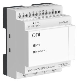 модуль цпу плк 410 8 di 4 ro 220в ac с ethernet портом без экрана oni plc-410-cpu-08d04r-0ac-00 от магазина Штепсель и батарейка. - фото_6