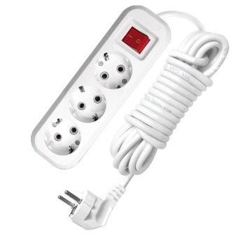 удлинитель 3х3м с заземл. 13а ip20 s-303 пвс 3х1 с выкл. universal 9631986 от магазина Штепсель и батарейка.