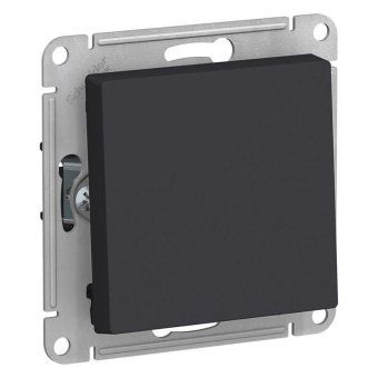 переключатель перекрестный 1-кл. сп atlasdesign 10а ip20 (сх. 7) 10ax механизм карбон se atn001071 от магазина Штепсель и батарейка.