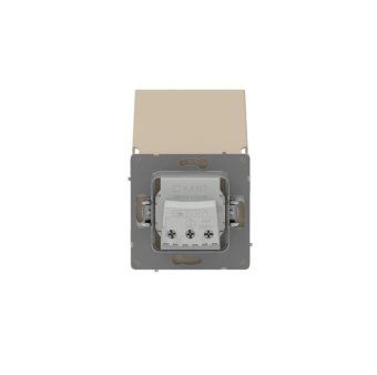розетка силовая kant ip44 2p+e защ. шторки с крышкой ванильн. марципан dkc 7015013 от магазина Штепсель и батарейка. - фото_10