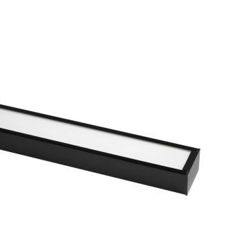 светильник светодиодный pso-01 24вт 4000к ip40 1200х50мм black дпо/дсо для реечных потолков ip40 (универсальный монтаж: накладной/подвесной) pro jazzway 5058712 от магазина Штепсель и батарейка. - фото_2