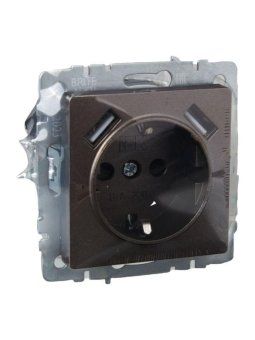 розетка brite рюш10-1-бртб 16а с usb a+a 2.1а с заземл. защ. шторки темн. механизм бронза iek br-r14-16-u21-d21-k45 от магазина Штепсель и батарейка. - фото_6