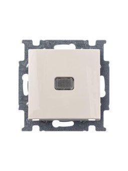 выключатель 1-кл. 1п сп basic 55 10а ip20 с клавишей с линзой подсветки с лампой механизм сл. кость abb 2cka001012a2156 от магазина Штепсель и батарейка. - фото_2