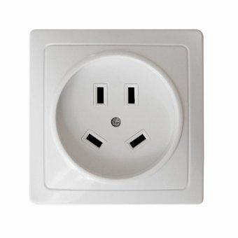розетка 1-м оп 32а 440в ip20 3p+n для плиты с заземл. бел. universal 5316 от магазина Штепсель и батарейка.