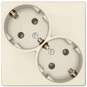 розетка 2-м сп simon 24 16а ip20 2х2p+e schuko без защ. шторок механизм сл. кость simon 2450459-031 от магазина Штепсель и батарейка.