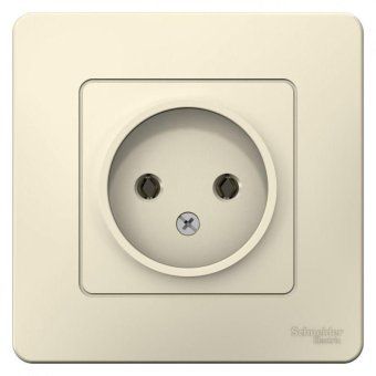 розетка 1-м сп blanca 16а ip20 250в без заземл. без защ. шторок молоч. se blnrs000012 от магазина Штепсель и батарейка. - фото_3