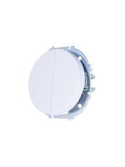 выключатель 2-кл. сп osen 10а ip20 механизм бел. lezard 743-0288-101 от магазина Штепсель и батарейка. - фото_2