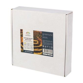 шнур светодиодный дюралайт фиксинг 2вт 24led/м тепл. бел. 10м neon-night 121-326-10 от магазина Штепсель и батарейка. - фото_4