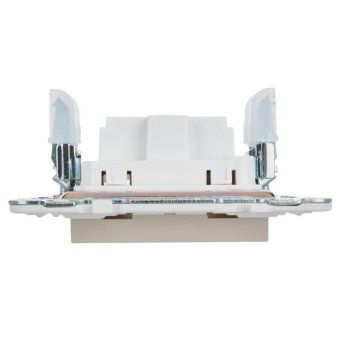 розетка skandy 10а без заземл. без защ. шторок sk-r02b беж. iek sk-r10-10-k10 от магазина Штепсель и батарейка. - фото_5