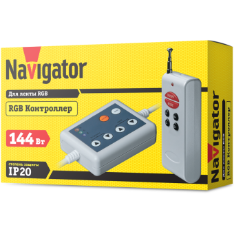 контроллер 71 475 nd-crgb144rf-ip20-12в navigator 71475 от магазина Штепсель и батарейка. - фото_3